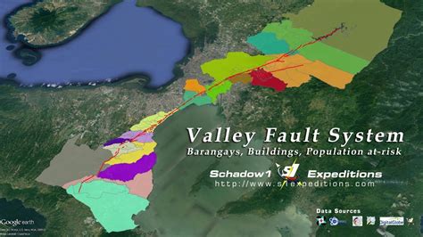 West Valley Fault Proximity Map .
